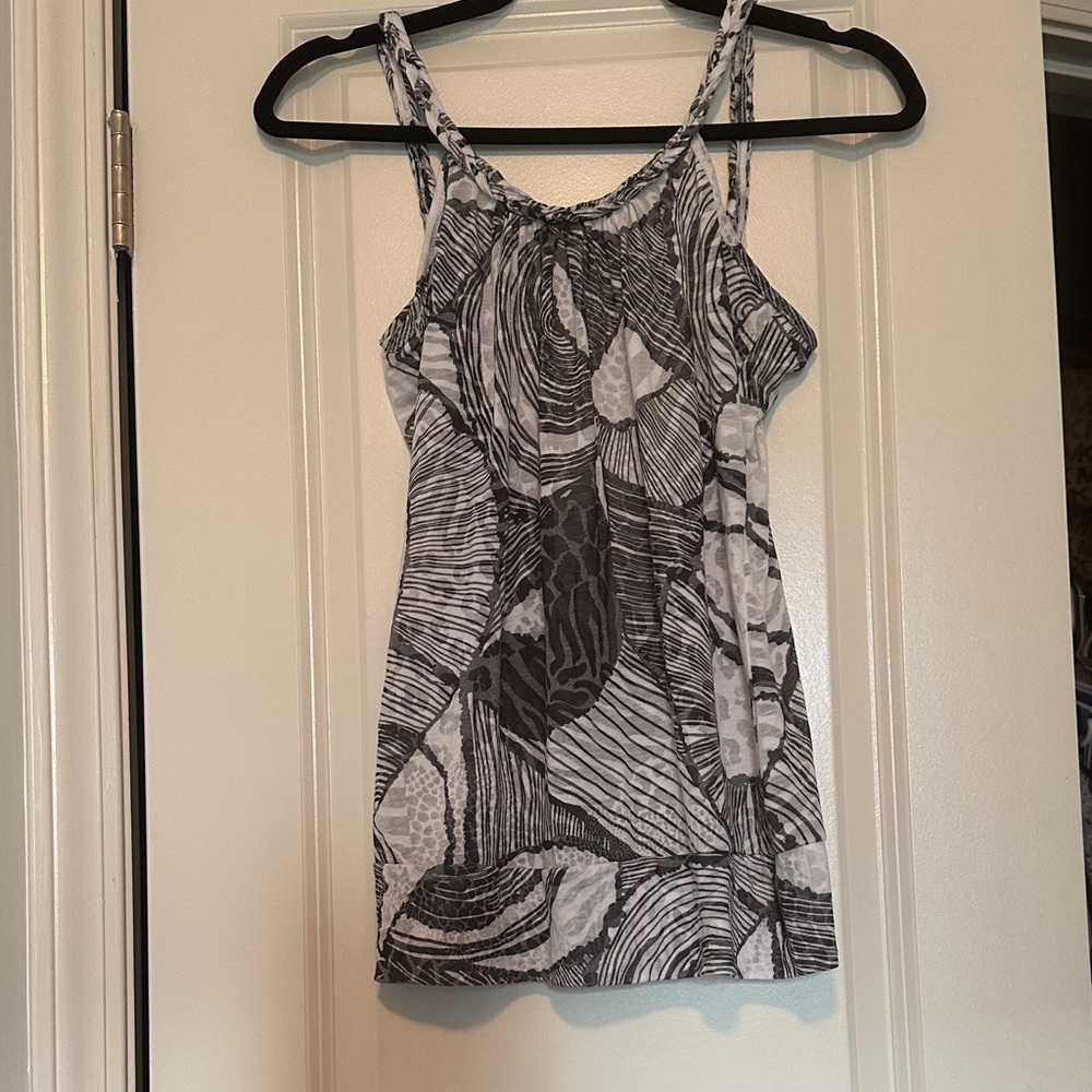 Monochrome Patterned Women's Camisole